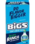 Bigs Zesty Ranch Sunflower Seeds: 12-Piece Box