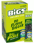 Bigs Dill Pickle Sunflower Seeds: 12-Piece Box