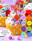 Sprinkle Pop Birthday Party Sprinkle Mix