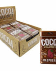 Cocoa Delights Raspberry Candy Pastilles: 12-Piece Box