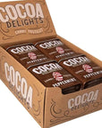 Cocoa Delights Peppermint Candy Pastilles: 12-Piece Box