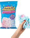 Sweet Treasures Cotton Candy with Marshmallow Bits: 12-Piece Box