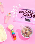 Pure Sugar Hollow Hard Candy - Ice Cream Cone with Sprinkles - Candy Warehouse