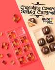 Pure Sugar Candy Cubes - Chocolate Salted Caramel