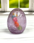 Pure Sugar Hollow Candy Easter Egg filled with Gummy Eggs - Candy Warehouse