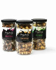 Funky Chunky Triple Flavor Gift Pack Nutty Pretzel Peanut Butter: 19-Ounce Tall Canisters