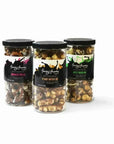 Funky Chunky Triple Flavor Gift Pack Nutty Pretzel Peanut Butter: 19-Ounce Tall Canisters