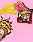 AfterShocks Popping Candy with Gummy Fruity Fries - Cherry: 16-Piece Box