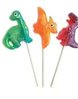 Melville Glittery Dinosaur Lollipops: 24-Piece Display