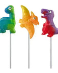 Melville Glittery Dinosaur Lollipops: 24-Piece Display