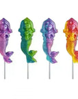 Melville Glittery Mermaid Lollipops: 24-Piece Display