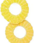 Gummi Pineapple Rings Peg Bags: 14-Piece Case