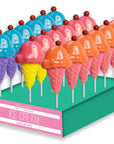 Melville Ice Cream Cone Lollipops: 24-Piece Display