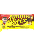 Jimmie Stix Milk Chocolate & Peanut Butter Pretzel Sticks : 20-Piece Box
