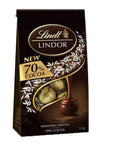 Lindt Chocolate Lindor Truffles - 70% Cocoa Dark Chocolate: 6-Piece Case