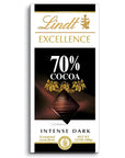 Lindt Excellence 70% Cocoa Dark Chocolate Bar: 12-Piece Box
