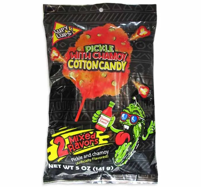 Lupy Lups Pickle Chamoy Cotton Candy: 14-Piece Box – Candy Warehouse
