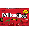 Mike and Ike Cherry Candy Mini Packs: 24-Piece Box