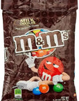 Milk Chocolate M&M's Candy Peg Bags: 12-Piece Box