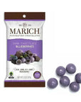 Marich Dark Chocolate Blueberries Peg Bags: 12-Piece Box