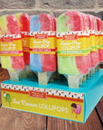 Melville Sour Pop Popsicle Lollipops: 24-Piece Display
