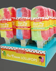 Melville Sour Pop Popsicle Lollipops: 24-Piece Display