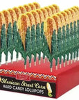 Mexican Street Corn Lollipops: 24-Piece Display