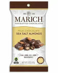 Marich Milk Chocolate Sea Salt Almonds: 12-Piece Box