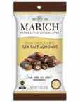 Marich Milk Chocolate Sea Salt Almonds: 12-Piece Box