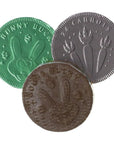 Milk Chocolate Easter Bunny Coins: 24-Piece Box
