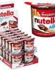Nutella and Go Hazelnut Spread with Breadsticks: 24-Piece Case