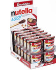 Nutella and Go Hazelnut Spread with Breadsticks: 24-Piece Case