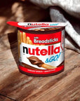 Nutella and Go Hazelnut Spread with Breadsticks: 24-Piece Case