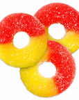 Albanese Strawberry Banana Gummi Rings: 4.5LB Bag
