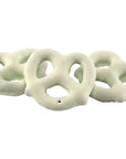 Albanese Mini White Yogurt Covered Pretzels: 10LB Bag