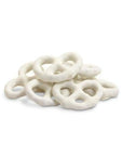 Albanese Mini White Yogurt Covered Pretzels: 10LB Bag