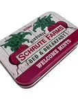 The Office Schrute Farms Tins With Beet Shaped Mints: 18-Piece box