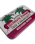 The Office Schrute Farms Tins With Beet Shaped Mints: 18-Piece box