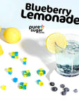 Pure Sugar Candy Cubes - Blueberry Lemonade - Candy Warehouse