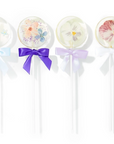 Pure Sugar Lollipop - Edible Paper Flower
