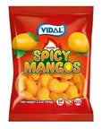 Vidal Spicy Mango Gummi Candy Peg Bags: 14-Piece Case