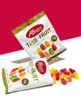 Albanese True to Fruit Exotic Fruits Gummy Bears Peg Bags: 12-Piece Box