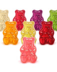 Albanese True to Fruit Exotic Fruits Gummy Bears Peg Bags: 12-Piece Box