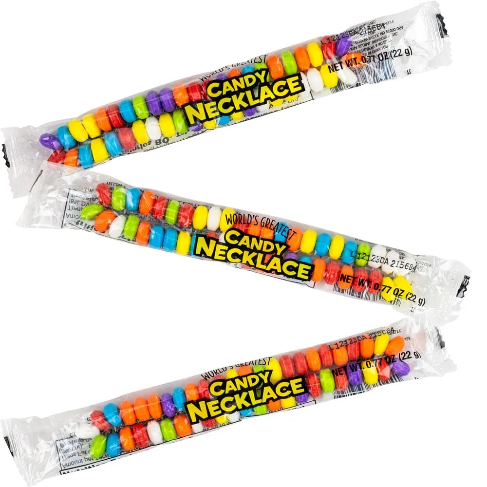 World's Greatest Candy Necklaces: 24-Piece Box – Candy Warehouse World's Greatest Candy Necklaces: 24-Piece Box – Candy Warehouse