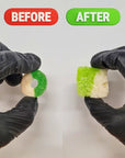 Freeze Dried Green Apple Peach Rings Candy