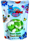 Freeze Dried Green Apple Peach Rings Candy