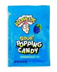 WarHeads Blue Raspberry Popping Candy: 20-Piece Display