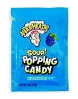WarHeads Blue Raspberry Popping Candy: 20-Piece Display