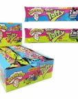 Warheads 2-in-1 Sour Taffy Chewy Bars: 48-Piece Display