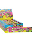 Warheads 2-in-1 Sour Taffy Chewy Bars: 48-Piece Display